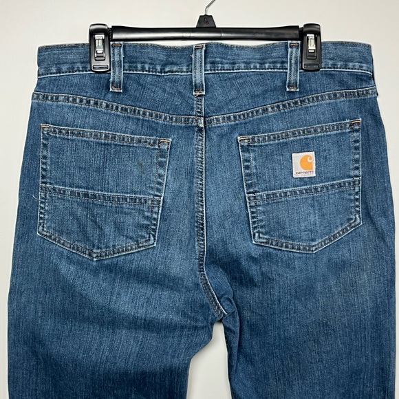 Carhartt Jeans Mens 34x34 Relaxed Fit Workwear - Picture 3 of 4